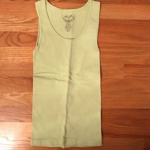 Light green sugar lip tank top